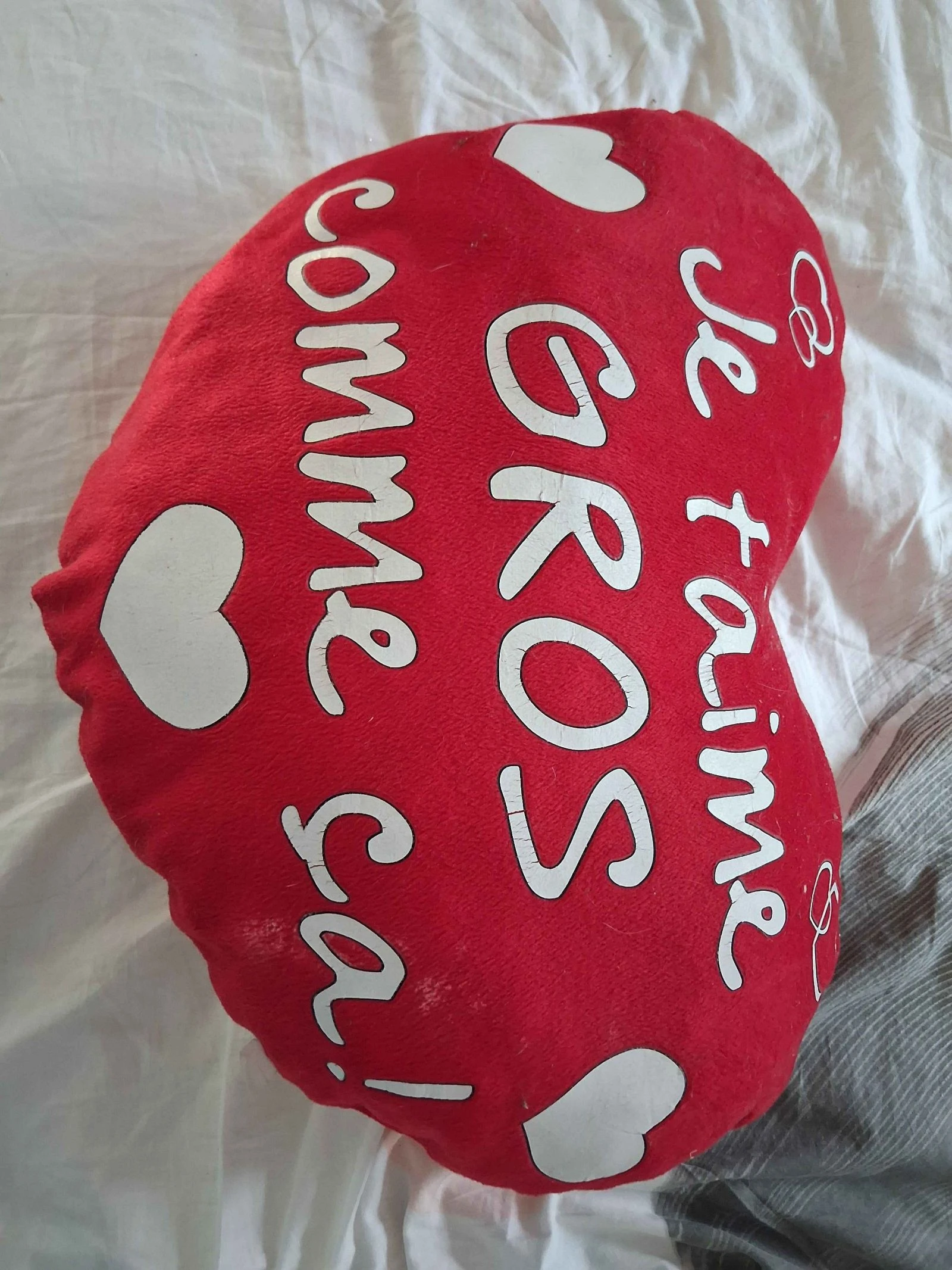 Peluche cœur 
